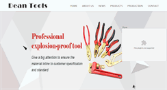 Desktop Screenshot of en.deantools.com